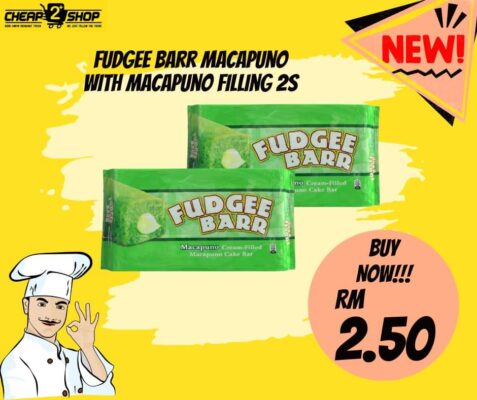 Fudgee Barr Macapuno